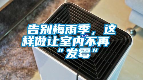 告別梅雨季，這樣做讓室內不再“發霉”