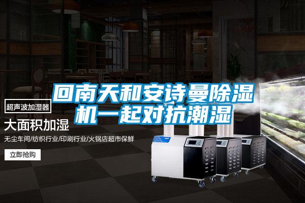 回南天和安詩曼除濕機(jī)一起對(duì)抗潮濕