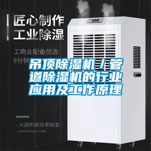 吊頂除濕機/管道除濕機的行業(yè)應用及工作原理
