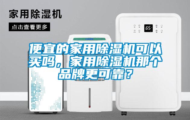 便宜的家用除濕機可以買嗎，家用除濕機那個品牌更可靠？