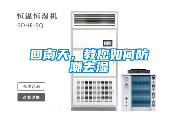 回南天，教您如何防潮去濕