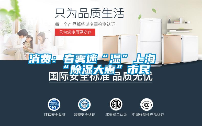 消費:春霧迷“濕”上海 “除濕大惠”市民