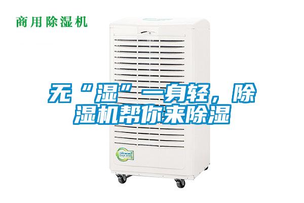 無“濕”一身輕,除濕機幫你來除濕