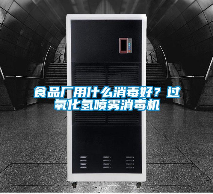 食品廠用什么消毒好?過氧化氫噴霧消毒機