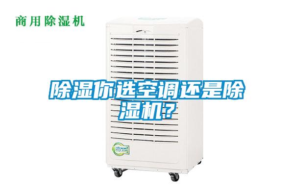 除濕你選空調還是除濕機？