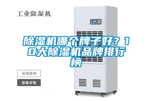 除濕機哪個牌子好?10大除濕機品牌排行榜