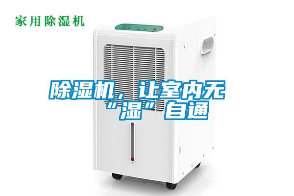 除濕機(jī)，讓室內(nèi)無“濕”自通