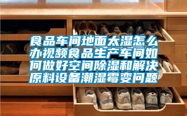 食品車(chē)間地面太濕怎么辦視頻食品生產(chǎn)車(chē)間如何做好空間除濕和解決原料設(shè)備潮濕霉變問(wèn)題