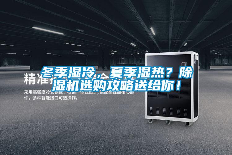 冬季濕冷，夏季濕熱？除濕機選購攻略送給你！