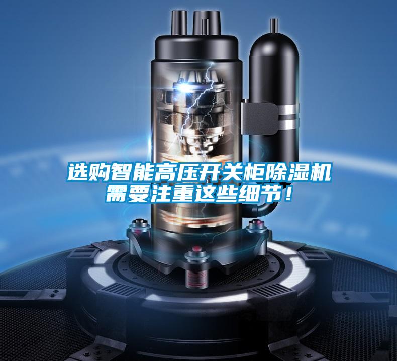 選購智能高壓開關(guān)柜除濕機需要注重這些細節(jié)!
