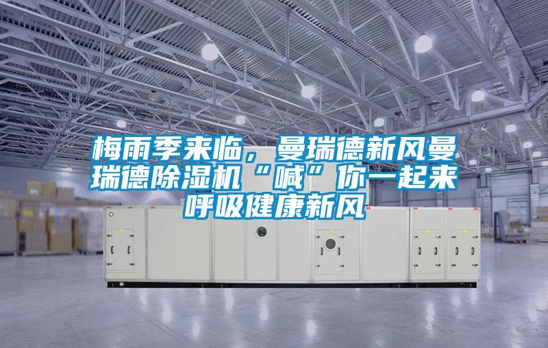 梅雨季來臨,曼瑞德新風曼瑞德除濕機“喊”你一起來呼吸健康新風