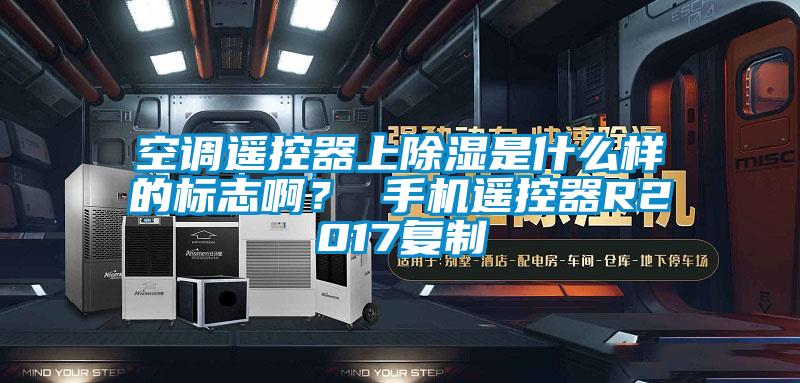 空調遙控器上除濕是什么樣的標志啊? 手機遙控器R2017復制