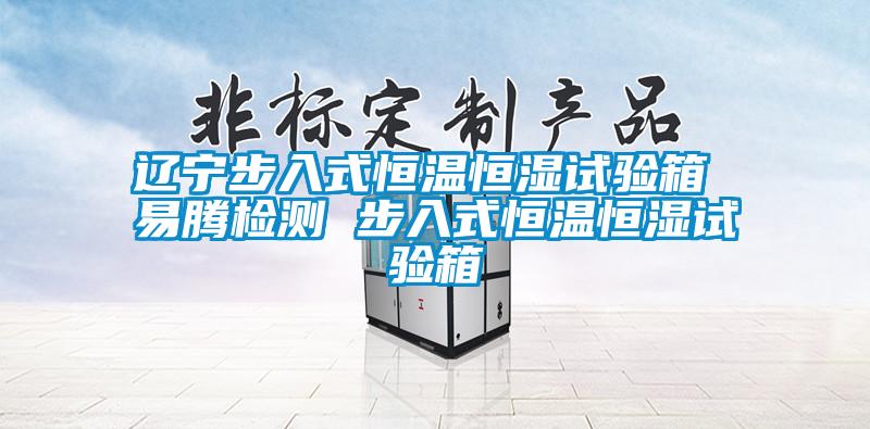遼寧步入式恒溫恒濕試驗(yàn)箱 易騰檢測 步入式恒溫恒濕試驗(yàn)箱