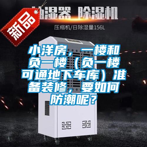 小洋房，一樓和負一樓（負一樓可通地下車庫）準備裝修，要如何防潮呢？