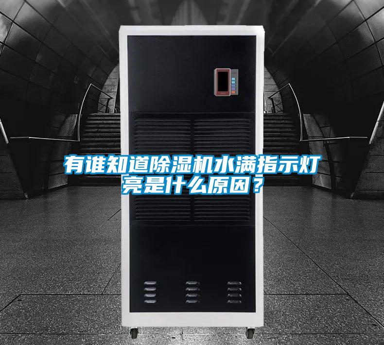 有誰知道除濕機水滿指示燈亮是什么原因?