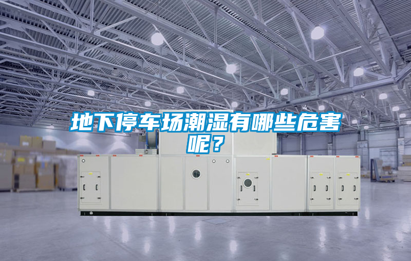 地下停車場潮濕有哪些危害呢？