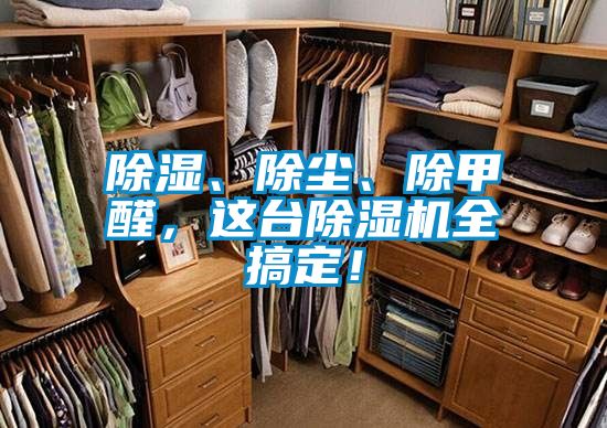 除濕、除塵、除甲醛,這臺(tái)除濕機(jī)全搞定!
