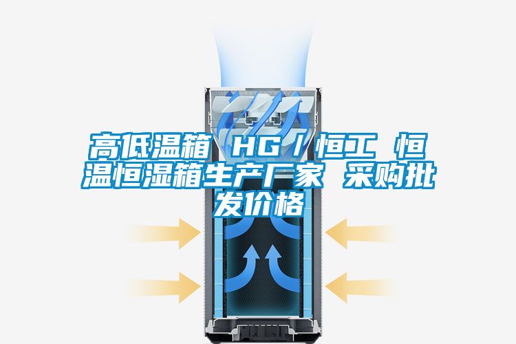 高低溫箱 HG/恒工 恒溫恒濕箱生產廠家 采購批發價格