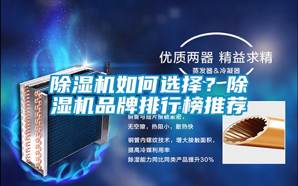 除濕機如何選擇?除濕機品牌排行榜推薦