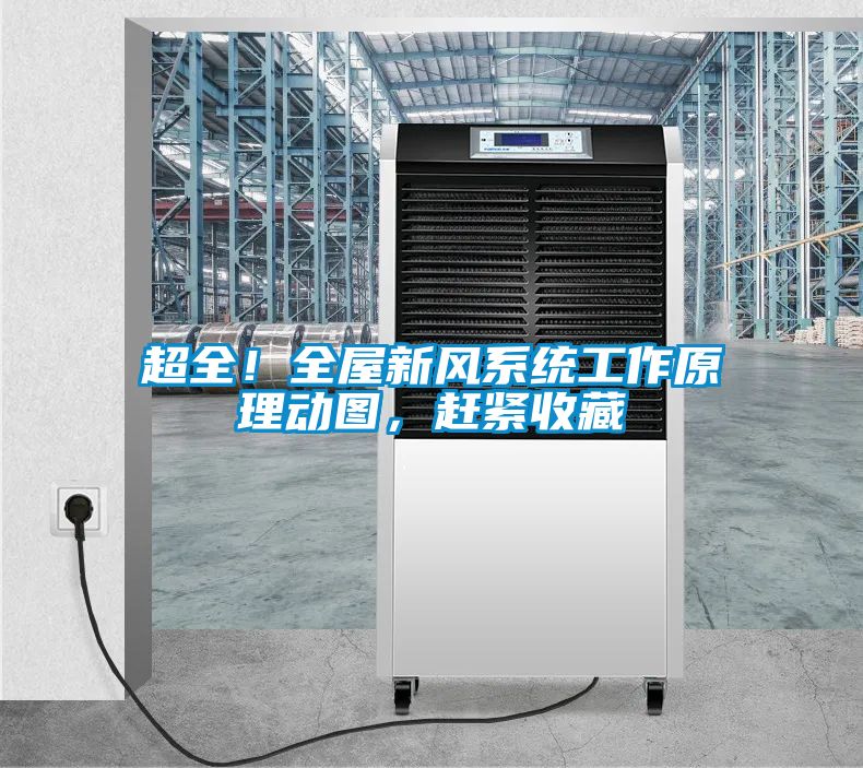 超全！全屋新風系統工作原理動圖，趕緊收藏