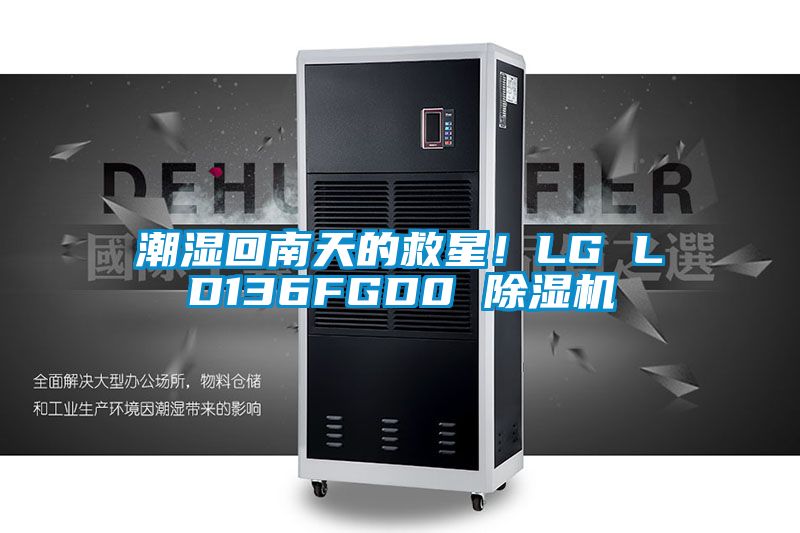 潮濕回南天的救星!LG LD136FGD0 除濕機